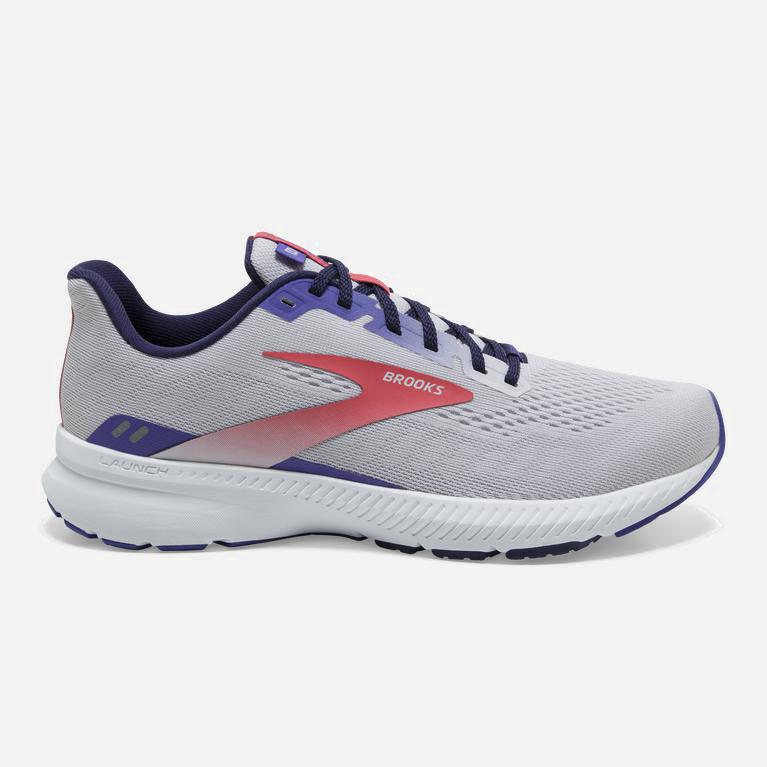 Brooks Launch 8 Light Cushion Hardloopschoenen voor Dames Lavendel Paars /Koraal (EKHVQ-4329)